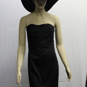 H&M Black Strapless Dress NWOT